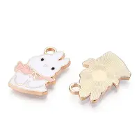 Alloy Enamel Pendants