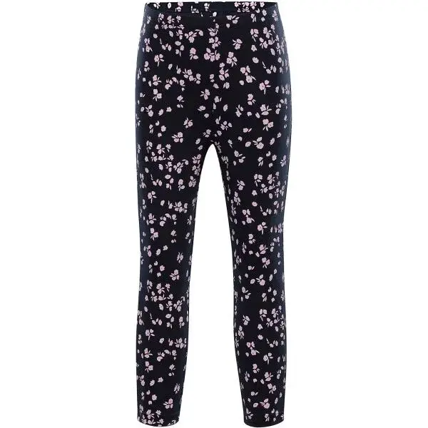 ALPINE PRO WESRO Dívčí kalhoty, tmavě modrá, velikost 116-122