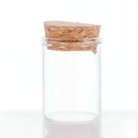 Mini High Borosilicate Glass Bottle Bead Containers
