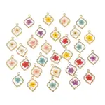 Alloy Epoxy Resin Pendants