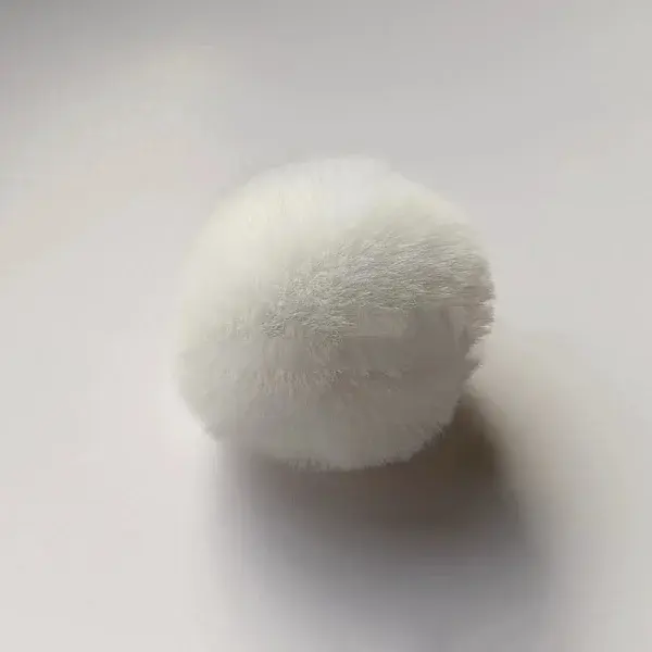 Handmade Faux Rabbit Fur Pom Pom Ball Covered Pendants