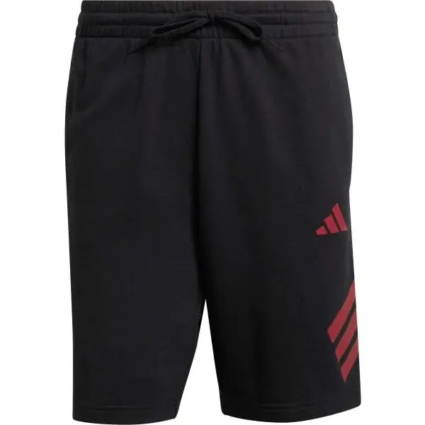adidas M FT 3 STRIPES SHORTS Pánské šortky, černá, velikost