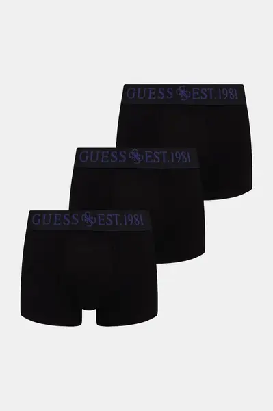 Guess pánské boxerky bavlněné s elastanem JOE 3-pack