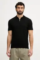 Guess polo mužské z viskózy KADIR