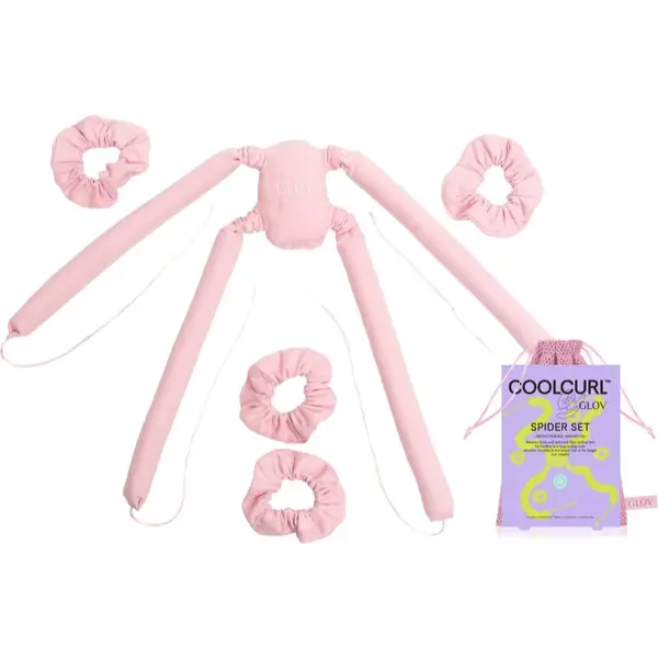 GLOV CoolCurl Spider Set doplnok pre vytvarovanie vĺn odtieň Pink 1 ks