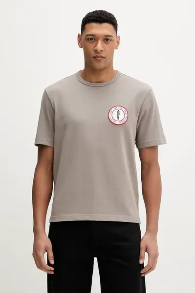 Bavlněné tričko HUGO Dobul