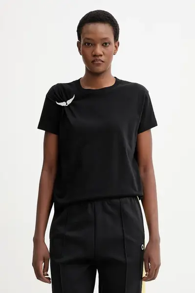 Zadig&Voltaire Bavlněné tričko ZADIG&VOLTAIRE