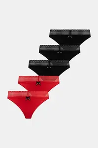 Tanga HUGO FIVE LACE STRING 5-pack