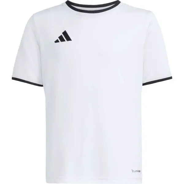 adidas ENTRADA 26 JERSEY Y Dětské sportovní triko, bílá, velikost