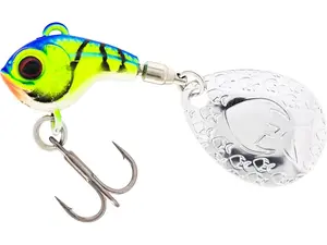 Westin nástraha dropbite tungsten spin tail jig chartreuse blue craw - 2 cm 13 g