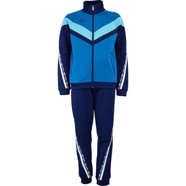 Umbro TRENT Chlapčenská  tepláková súprava, tmavo modrá, veľkosť 116-122