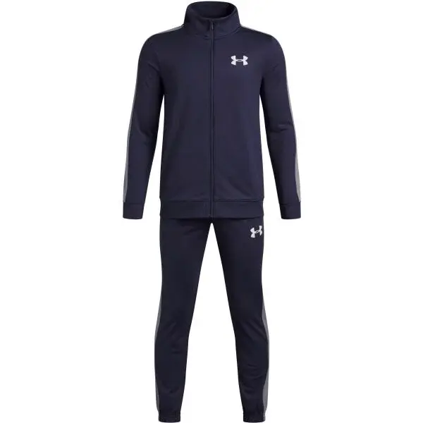Under Armour UA KNIT TRACK SUIT Chlapčenská  športová súprava, tmavo modrá, veľkosť M