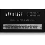 Nanolash DIY Eyelash Extensions sada na domáce predĺženie rias Innocent 36 ks