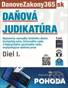 Daňová judikatúra - Diel I.