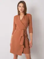 Dress-LK-SK-507665.17P-light brown