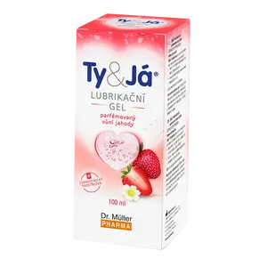 Dr. Müller Ty&Já Lubrikační gel parfémovaný 100 ml jahoda