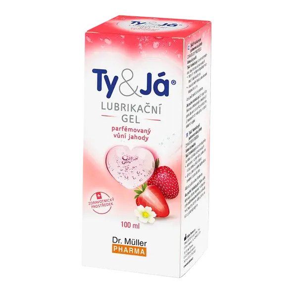 Dr. Müller Ty&Já Lubrikační gel parfémovaný 100 ml jahoda