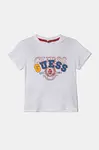 Dětské bavlněné tričko Guess