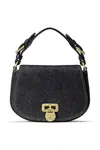 Kabelka Lauren Ralph Lauren modrá barva, 431959010