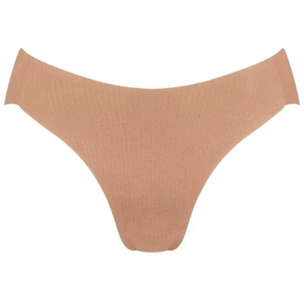 SLOGGI ZERO FEEL PURE HIGH LEG Dámské kalhotky, hnědá, velikost