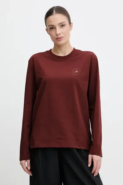 Tričko s dlouhým rukávem adidas by Stella McCartney