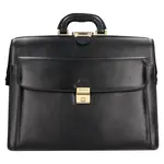 Kožená pánska aktovka Katana Monet - čierna