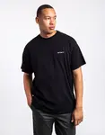Carhartt WIP S/S Script Embroidery T-Shirt Black / White XXL