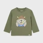 Dětské bavlněné tričko s dlouhým rukávem Mayoral