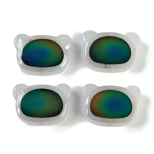 Two Tone Glass Mood Beads