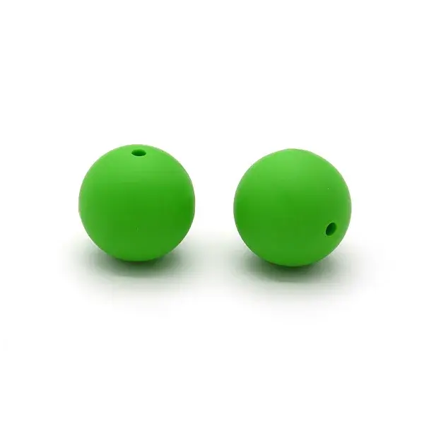 Round Food Grade Eco-Friendly Silicone Beads