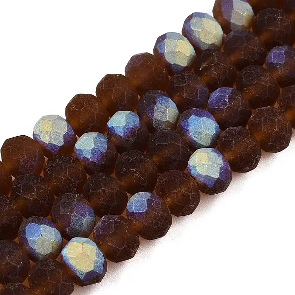 Transparent Glass Beads Strands