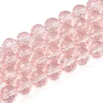 Transparent Glass Bead Strands