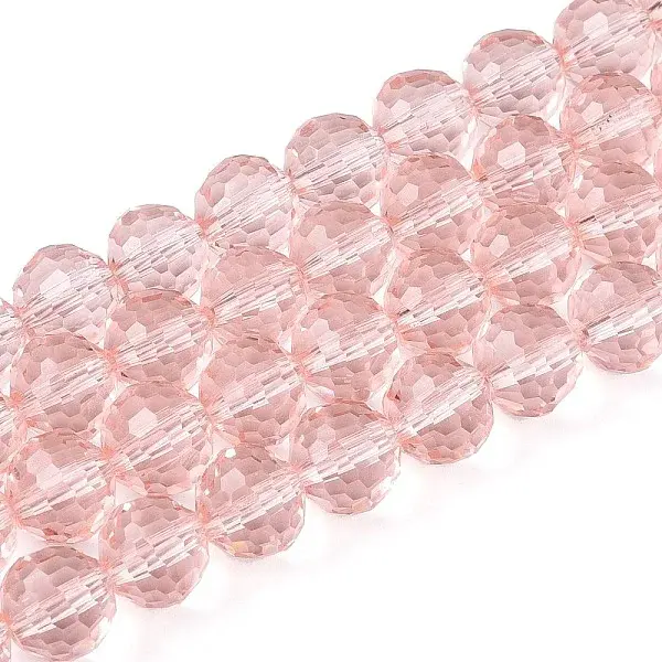 Transparent Glass Bead Strands