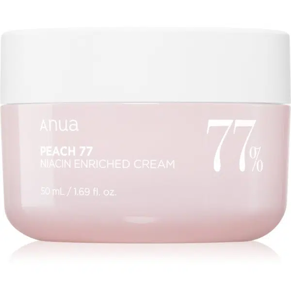 Anua Peach 77% Niacin Enriched Cream obnovující hydratační krém 50 ml