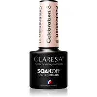 Claresa SoakOff UV/LED Color Celebration gelový lak na nehty odstín 8 5 g
