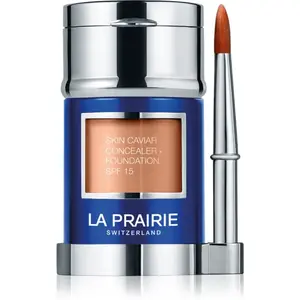 La Prairie Skin Caviar Concealer Foundation make-up a korektor SPF 15 odstín NC-20 Peche 30 ml