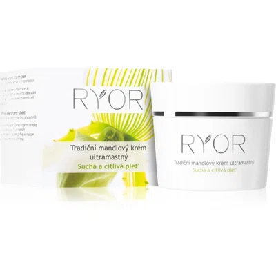 RYOR Suchá a Citlivá Pleť tradiční mandlový krém ultramastný 50 ml