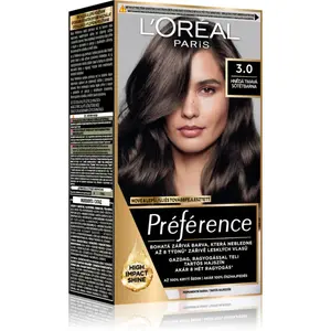 L’Oréal Paris Préférence barva na vlasy odstín 3.0 Dark Brown 1 ks