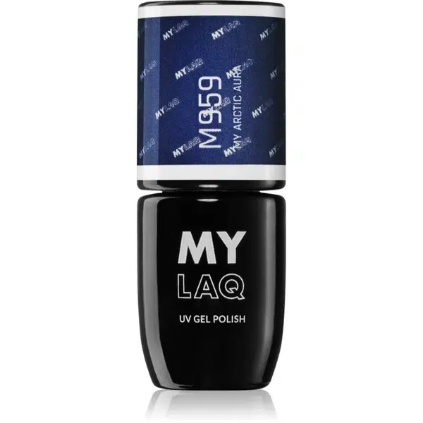 MYLAQ My Aura gelový lak na nehty odstín My Arctic Aura 5 ml