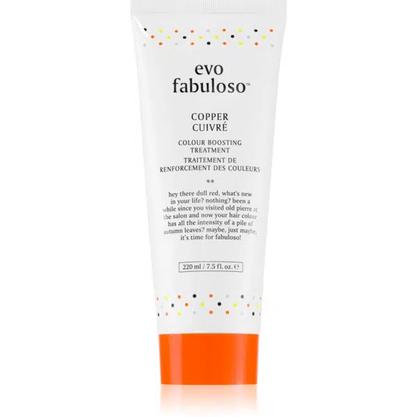 EVO Fabuloso Colour Boosting Treatment kondicionér pro zvýraznění barvy vlasů odstín Copper 220 ml