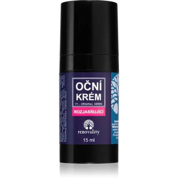 Renovality Oční krém rozjasňující oční krém 15 ml