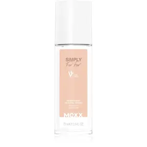 Mexx Simply For Her New deodorant s rozprašovačem pro ženy 75 ml