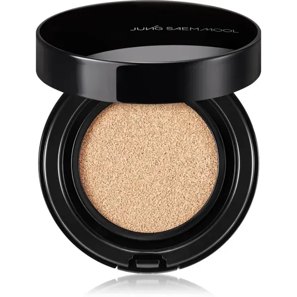 JUNG SAEM MOOL Essential Skin Nuder Long Wear Cushion dlouhotrvající make-up v houbičce SPF 50+ + náhradní náplň odstín Medium 2x14 g