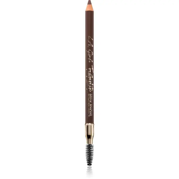 L.A. Girl Cosmetics Featherlite dlouhotrvající tužka na obočí s kartáčkem odstín Medium Brown 1.1 g