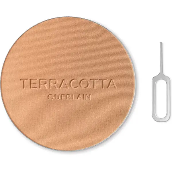 GUERLAIN Terracotta Original bronzující pudr – náhradní náplň odstín 01 Light Warm 8.5 g