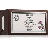 Institut Karité Paris Rose Shea Soap tuhé mýdlo s bambuckým máslem 150 g