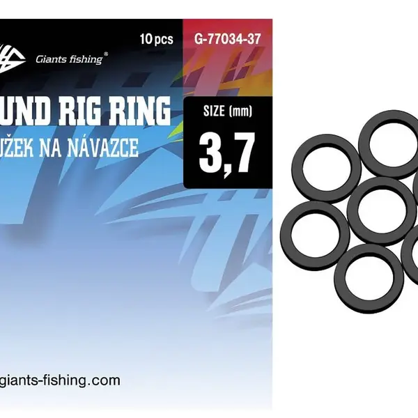 Giants fishing kroužek round rig ring 10 ks - velikost 4,4 mm