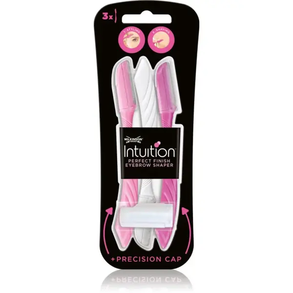 Wilkinson Sword Intuition Eyebrow Shaper břitva na obočí 3 ks