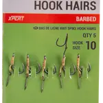 Korum návazec bait spike hook hairs barbed 5 ks - velikost háčku 10