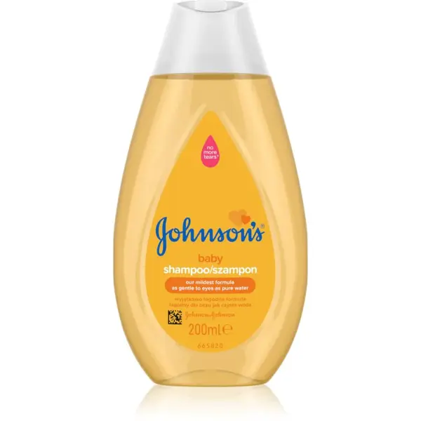 Johnson's® Wash and Bath extra jemný šampon pro děti od narození 200 ml